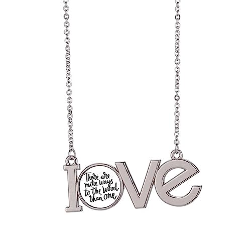 Impression d'art M « There are more ways to the wood than love » papier premium