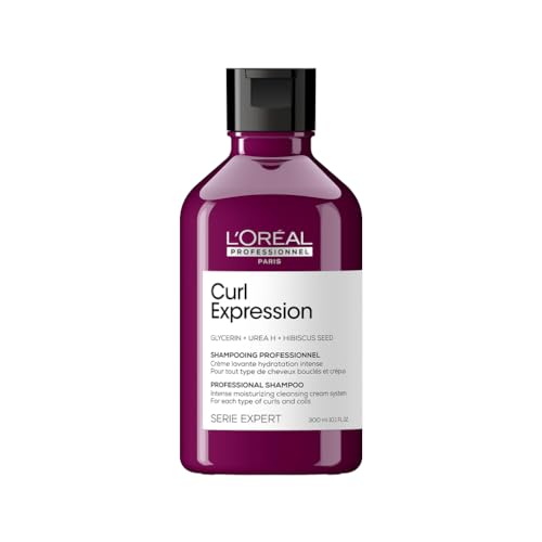 L&rsquo;Oréal Professionnel, Shampoing Pour Cheveux Bouclés, Frisés & Crépus, Anti-Résidus, Elimine les Impuretés & Hydrate Intensement, Curl Expression, Serie Expert