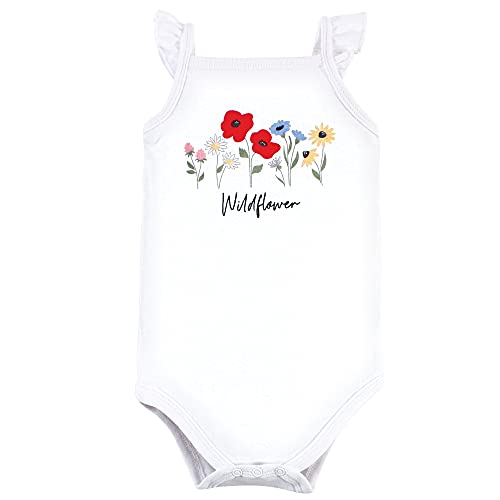 Image of Hudson Baby Unisex Baby Cotton Sleeveless Bodysuits