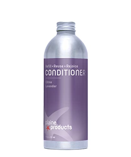 Plaine Products Eco-Friendly Conditioner - Citrus Lavender - Sulfate/Paraben/Phthalate Free, 16 oz (Refill Bottle - No Pump) image 3