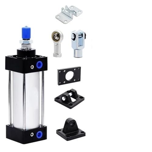 Vérin SC80 pneumatique avec joint flottant pour alignement parfait