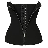 HTTDSLF Waist Trainer, Unterbrust Korsage, Korsett, Shapewear, Body Shaper Damen Bauchweg