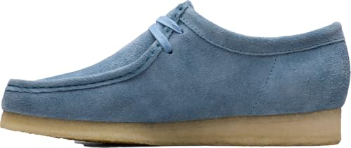Clarks - Mens Wallabee Shoe, Color French Blu, Size: 11.5 M US2
