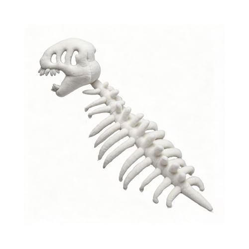 Costume de squelette de dinosaure 3D avec capuche peluche douce