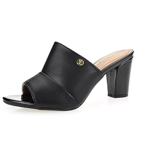 Sandália Casual,Vizzano,Feminino, PRETO, 37