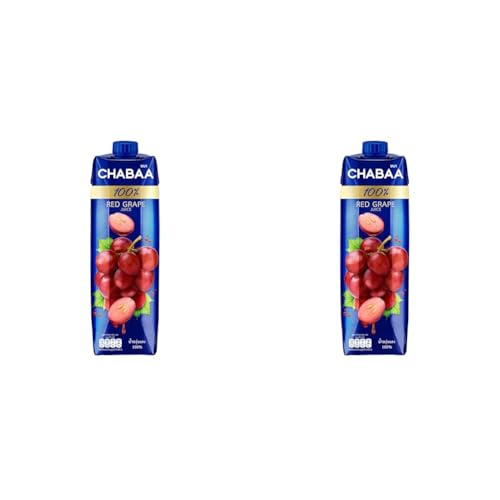 Image of Chabaa 100% Red Grape Juice, 1000 (Pack of 2)