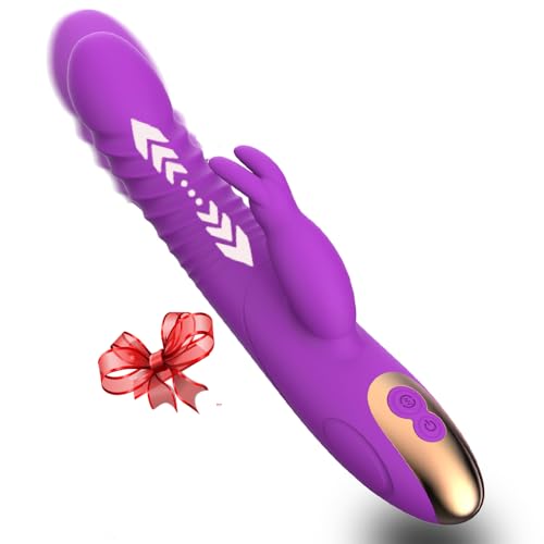 Waterproof Adult Tool for Women Today Silent Silicone Rabbit Ears Pleasure Toy Set Thrusting & Games for Men and Women Machine Realistic Handheld Gifts for Her