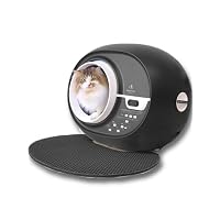 Amazon | [ONEKOSAMA] 猫用全自動トイレ 自動清掃 マイナスイオン消臭