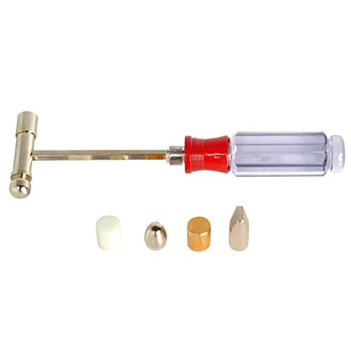 6 Replaceable Hammer Heads Jewelry Sizing Chasing Tool