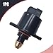 Sephile 1 PC Car Idle Speed Control Valve, Idle stopper Vehicle Modified Repair Accessories, OEM #90380 10526 90325864 Replacement, Compatible with King Kong Idle Motor (Black)