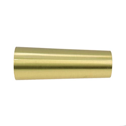 Geesatis 4 Pcs Chair Leg Cap Fits 1 Inch Round Furniture Leg Cover Floor Protector Table Chair Sofa Feet Cover, Anti-Slip, Gold, Zinc Alloy, Height 3.5 Inch #TOP3