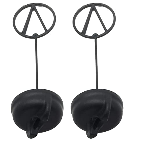 deawater 2-Pack Chainsaw Oil Cap w/Retainer for Echo CS-271T CS-310 P021005581