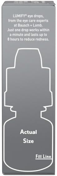 Bausch + Lomb Lumify Eye Drops 0.08 fl oz + Advanced Eye Relief Allergy Drops 0.12 fl oz – Dual Relief System for Red, Itchy, Irritated Eyes - Image 5