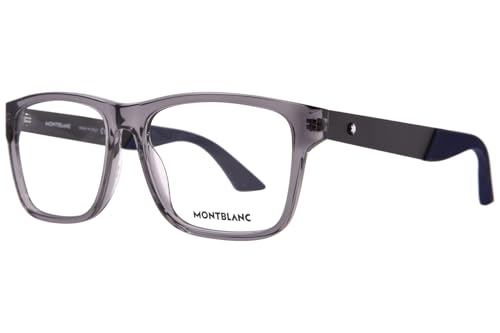 Sunglasses Montblanc MB 0300 O- 004 Grey/Transparent Black