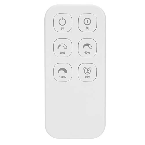 Télécommande Interrupteur d'éclairage, 4 à 6 mètres Facile à Utiliser, télécommande sans Fil à 360 degrés, minuterie ABS Maison Chambre à Coucher pour éclairage d'armoire LED Salon Cover