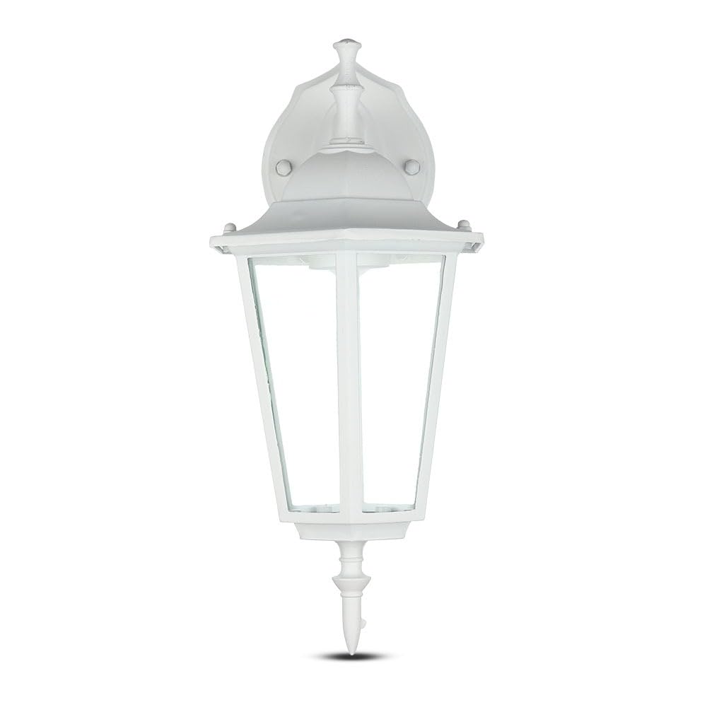 Portalampada da Giardino Wall Light E27 da Muro Bianca
