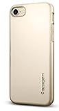 Spigen Thin Fit Designed for Apple iPhone SE 2020 Case/Designed for iPhone 8 Case (2017) / Designed for iPhone 7 Case (2016) - Champagne Gold