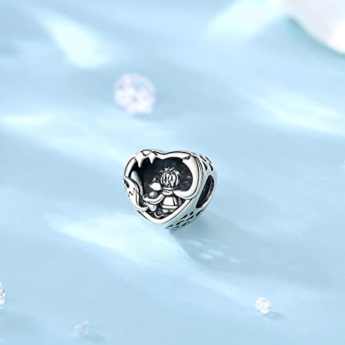 Vito 925 Sterling Silver Cross Charms Bead for Women, Vintage European Religion God Beads for European Bracelets Diy Jewelry Gift2