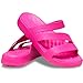Crocs Women's Getaway Strappy Sandal, Pink Crush, 3 UK