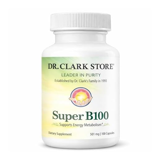Dr Clark Store B Vitamin Complex (SuperB100), 501 mg 100 Capsules