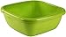Produktbild Rotho Daily Becken / Spülwanne 8l eckig, Kunststoff (PP) BPA-frei, grün, 8l (34,5 x 34,5 x 13,0 cm)