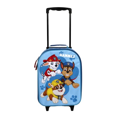 Undercover Koffer Kinder Paw Patrol, Personalisiert mit Name, Paw Patrol...