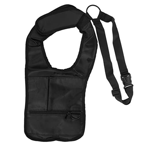 Milisten Men S Hidden Underarm Shoulder Bag Lightweight Anti-Theft Pouch with Adjustable Strap and Multiple Pockets for Phone Keys Passport