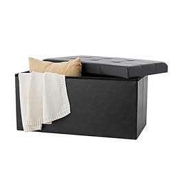Foldable Storage Ottoman...