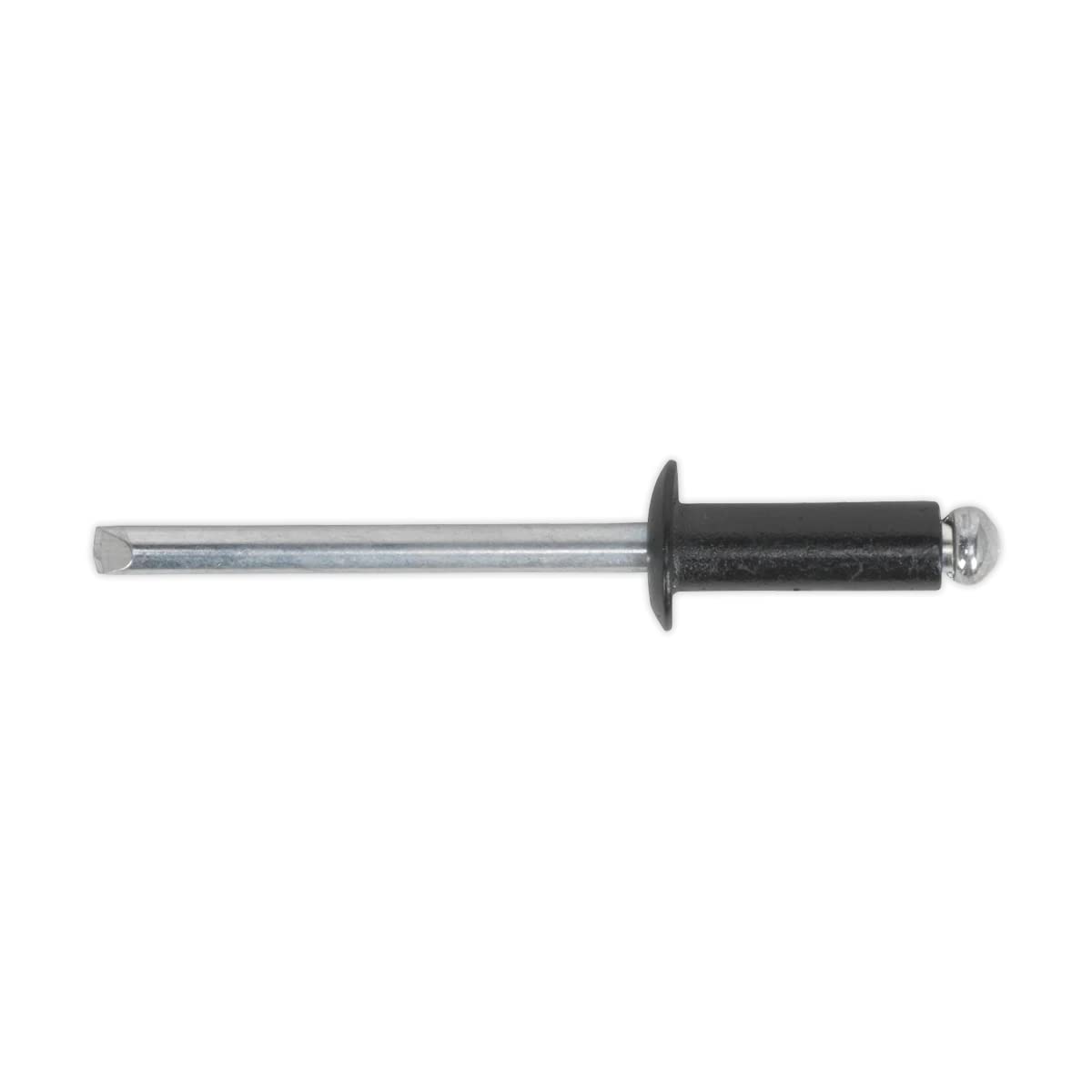 Sealey Aluminium Rivet Black Standard Flange 4.8 X 14Mm Pack Of 200