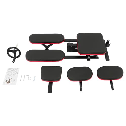 Máquina para estirar piernas con ajuste 180° 264LBS miniatura 3