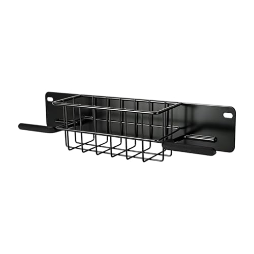 Soporte de pared para bolsa de golf con goma antirrayas y estante