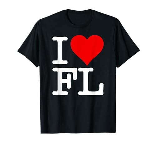 I LOVE HEART FLORIDA FL T-Shirt