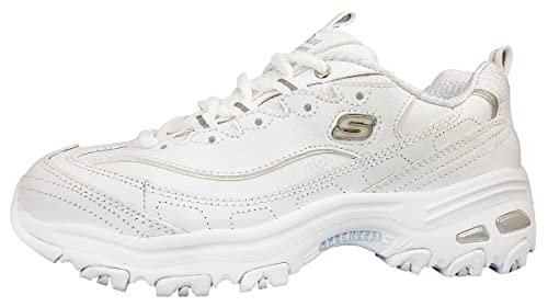 Skechers Women's D'Lites Fresh Start Memory Foam Lace-up Sneaker