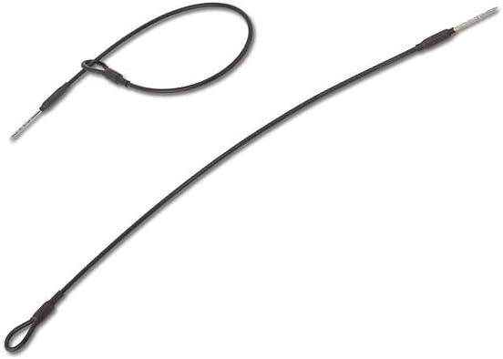 SECUREMATIC® Security Lanyard Wire Loop for Security Tag, Jewllery Tag, Shoes, EAS Loss Prevention Antishoplifting Systems Accessories (100)