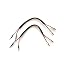 Round receptacles 3.5 mm with 2 pin plugs