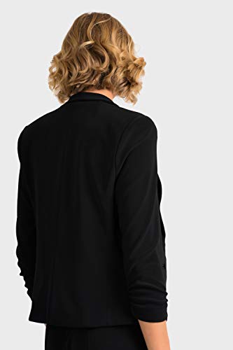 Joseph Ribkoff Womens Essential Blazer Style 143148J Color Black Size 16 #TOP2