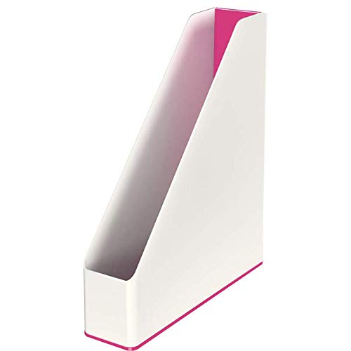Leitz 5362 WOW zweifarbig Box Ordner - Metallic Pink