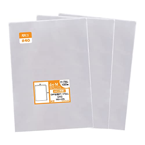 A[gEGyYze[vȂ A5 OPP܁ij40~Nij̃Cibv (300, A5TCY #40ijiW160mm×H225mmj)