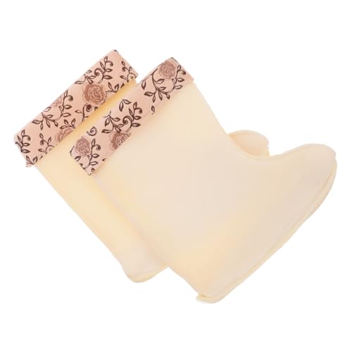 WOONEKY Comfortable Boot Liners for Women Size Insulated Rain Boot Inner Cover for Cold Weather Activities