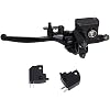 Poweka 7/8 Universal Left Hydraulic Brake Master Cylinder for Motorcyle Kids ATV Quad Moped Pit Dirt Bike 50cc 70cc 90cc 110cc 125cc 150cc 200cc 250cc GY6 Engine with Handle Lever