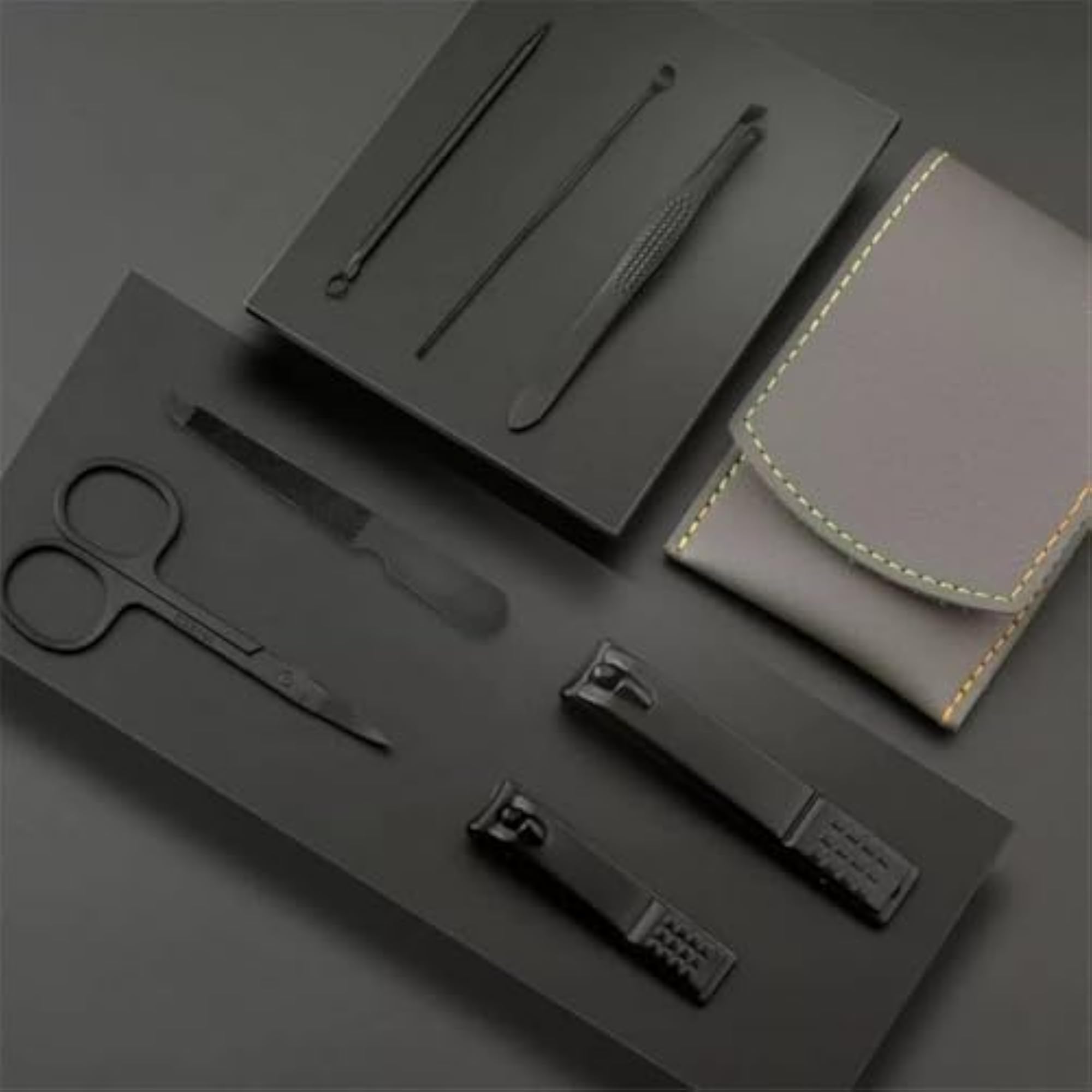 Stainless Steel Professional Manicure Set With Travel Case