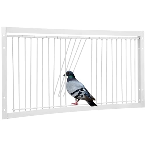 Image of OUNONA Cage One Way Entrance Door Racing Birds House Door Reinforced Bird Cage Door for Training Breeding Easy Install 20.86 X 10.23 X 0.78 in