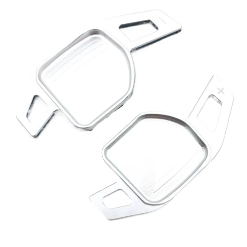 Compatible With Seat For Leon ST 5F FR For Arona For Tarraco For Alhambra �Ԃ̃V�t�g�p�h���X�e�A�����O�z�C�[�������V�t�^�[ �p�h���V�t�g �G�N�X�e���V����(Silver)