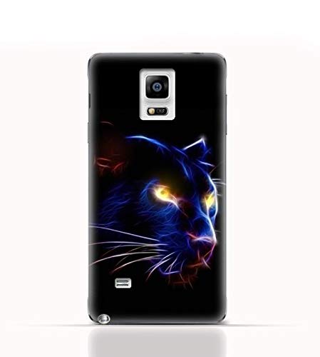 Samsung Galaxy Note 4 TPU Silicone Case with Panther Eye Design