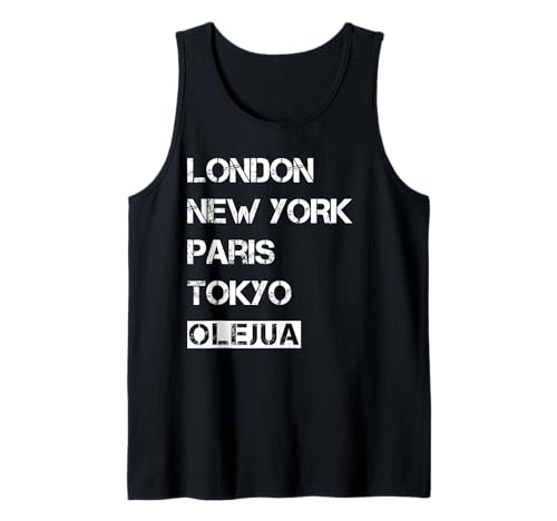 Amo mi ciudad Olejua - mi hogar Camiseta sin Mangas