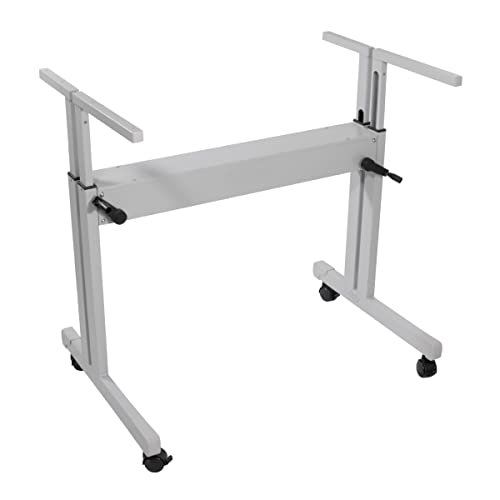 Mesa Ergonômica Dupla com Regulagem de Altura Tampo Búfalo Imita Couro - Wp Connect