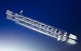 Corning 2480-400 Pyrex Allihn Condenser with Drip Tip and 24/40 Standard Taper Joint, 6 Bulb, 400 mm Jacket Length (Pack of 1)