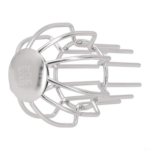 Honseadek Protector de canalón de acero inoxidable 304 para recogedor de hojas para drenaje de techo, prevención de obstrucciones de drenaje rápido para balcones, jardines, tejados (50 mm)