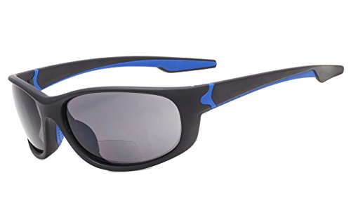 Eyekepper TR90 Unbreakable Sports Bifocal Sunglasses Baseball Running Fishing Driving Golf Softball Hiking