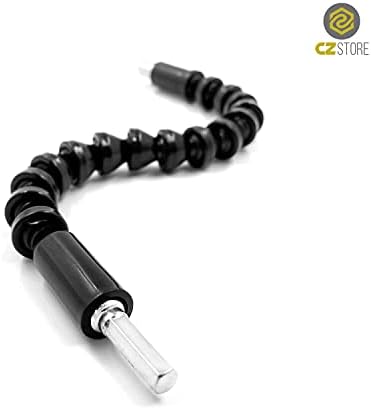 Drill Bit Extension |11.61", 0.25" Tip|✮Lifetime Guaranteed✮- Strong, Flexible Shaft Casing, Magnetic Hex Chuck Attachment, 360-Degree Rotation - Electric Cordless Screwdriver Accessories